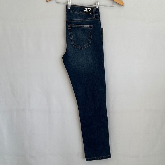 NWT - Joe’s Jeans High Rise Straight Ankle Blue Denim Women's W27 L28 - Picture 5 of 10